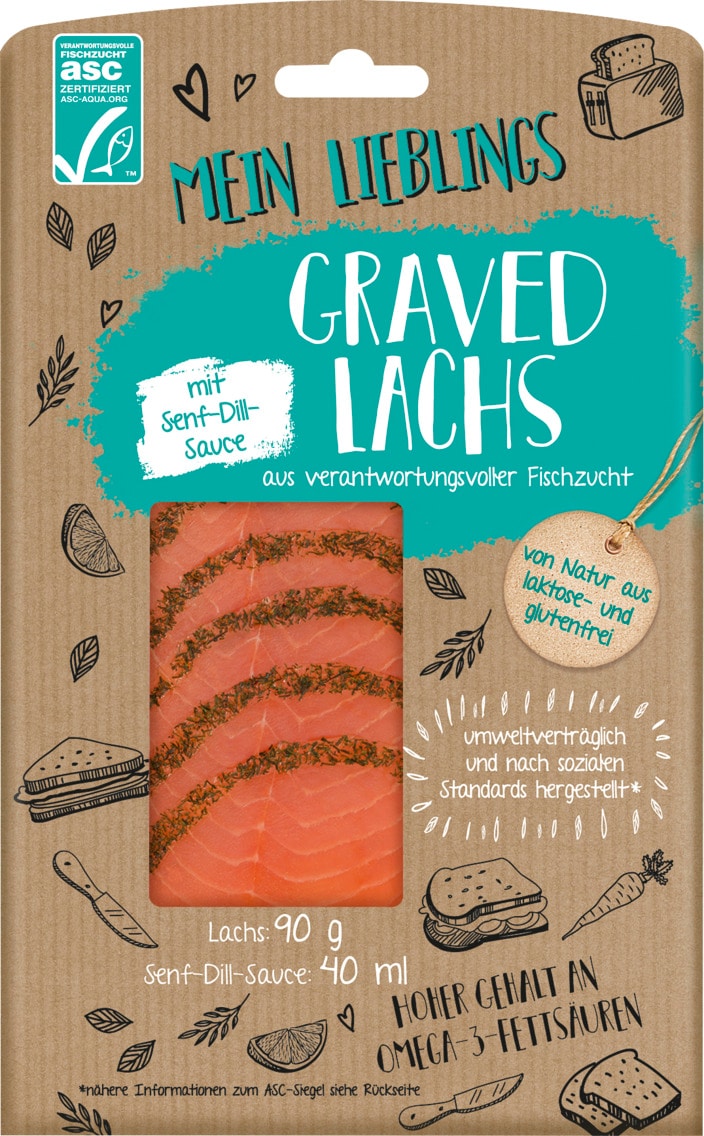 Krone Mein Lieblings Graved Lachs