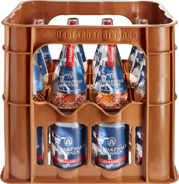 Schwarzwald Brunnen Mineralwasser Classic oder Medium