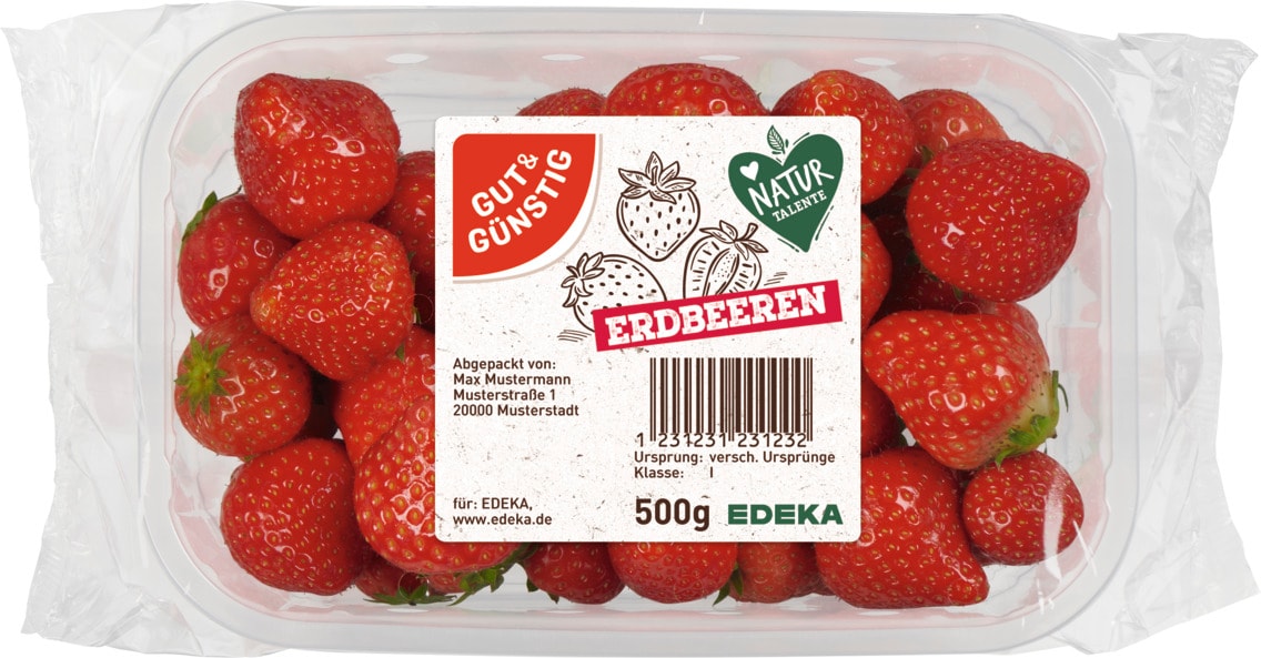 Gut & Günstig Erdbeeren