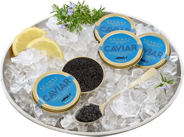 ¹„Aqua Adamas“ oder „Black Adamas“ Kaviar