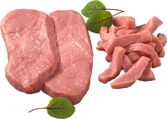 Zarte Kalbs-Schnitzel oder -Geschnetzeltes natur 