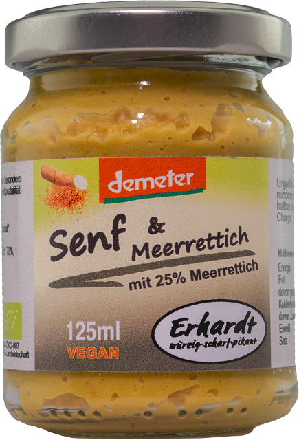 Demeter Erhardt Senf & Meerrettich 