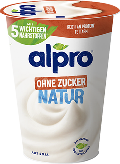 Ab Donnerstag erhältlich: Alpro Soya Joghurtalternative 
