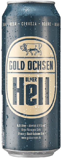 24 Dosen¹ Gold Ochsen Ulmer Hell 