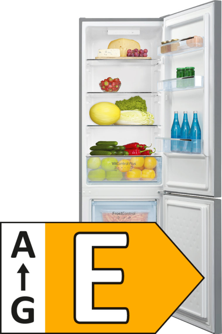 Amica Kühl-Gefrierkombination „KGCL387050E“