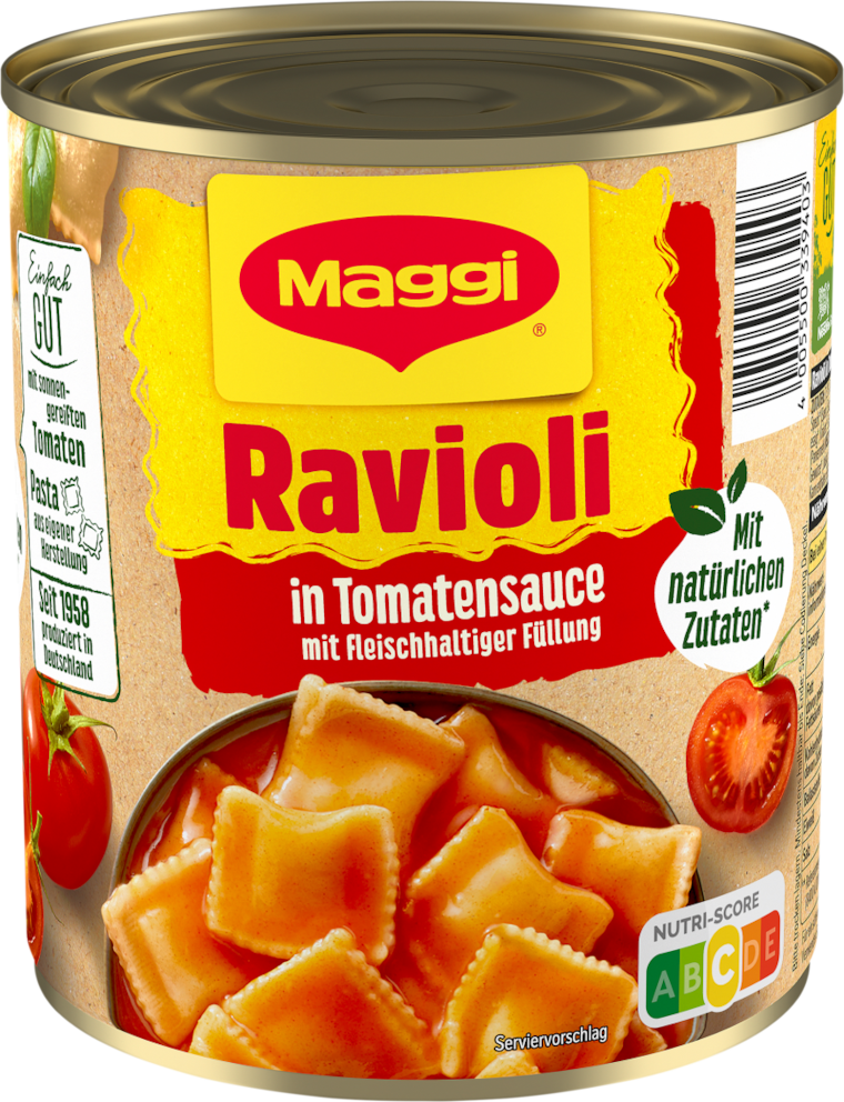 Maggi italienische Pastaspezialitäten
