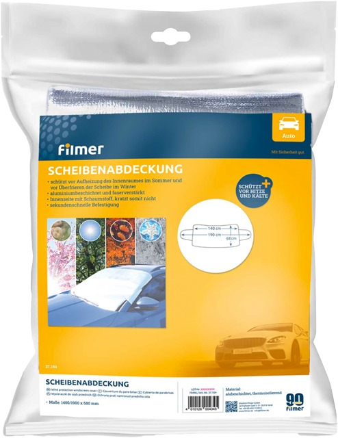 Filmer Scheibenabdeckung