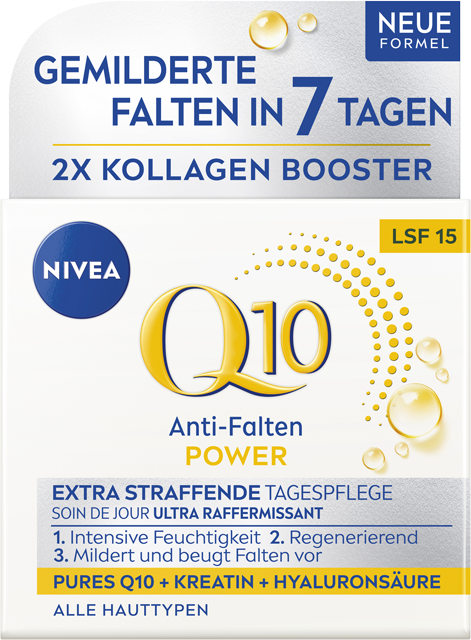 Nivea Q10 Anti-Falten Power Tages- oder Nachtpflege