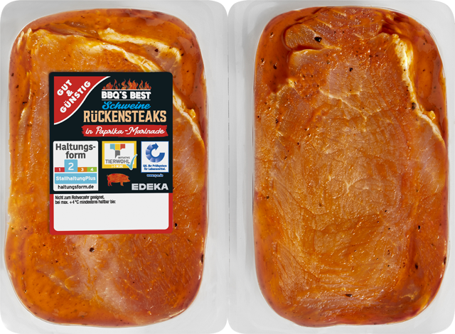 Gut & Günstig Rückensteaks