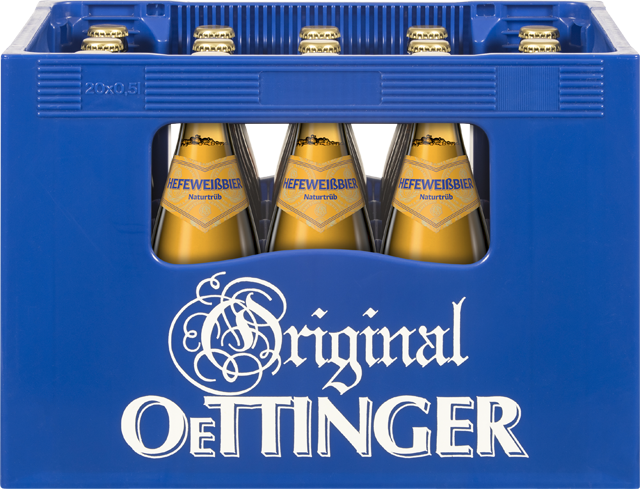 Original Oettinger Hefeweißbier Naturtrüb