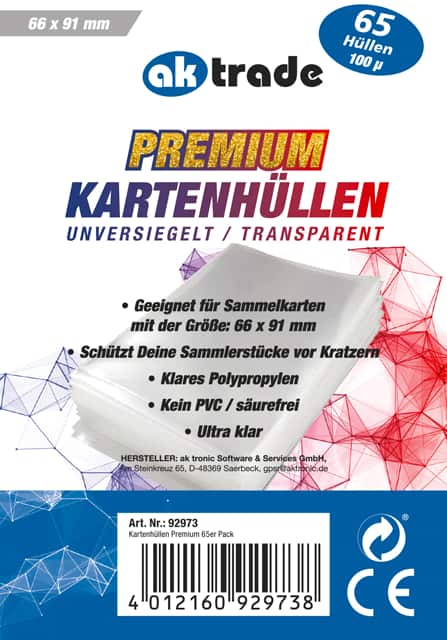 Premium Sammelkartenhülle
