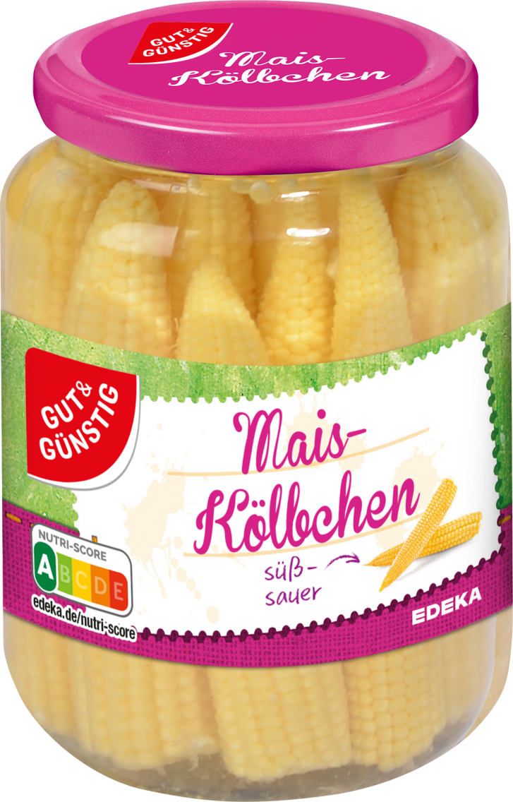 GUT&GÜNSTIG Maiskölbchen