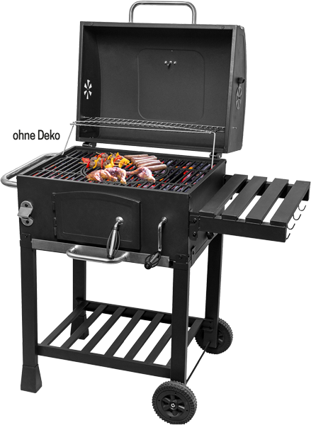 Activa "Angular" Holzkohlegrillwagen