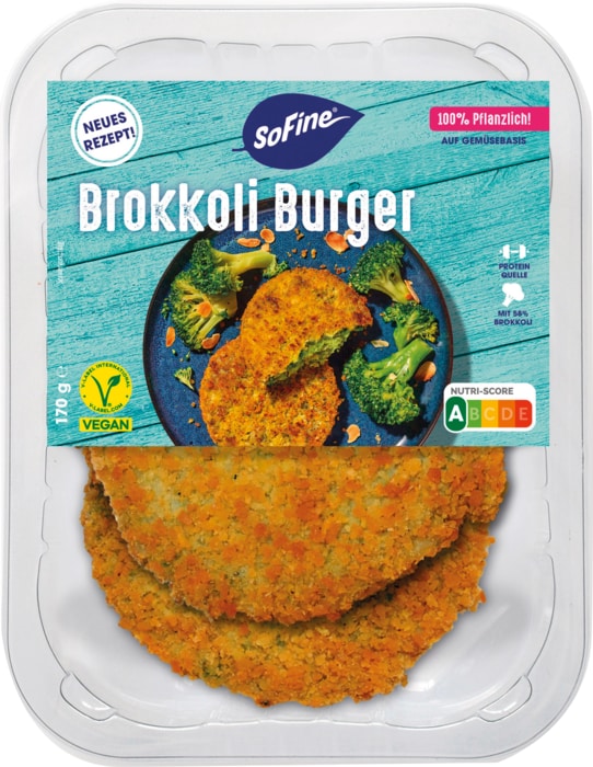 SoFine Brokkoli-Burger