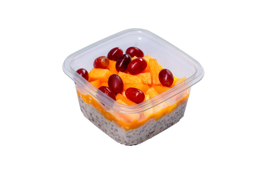 Overnight Oats mit Mango
