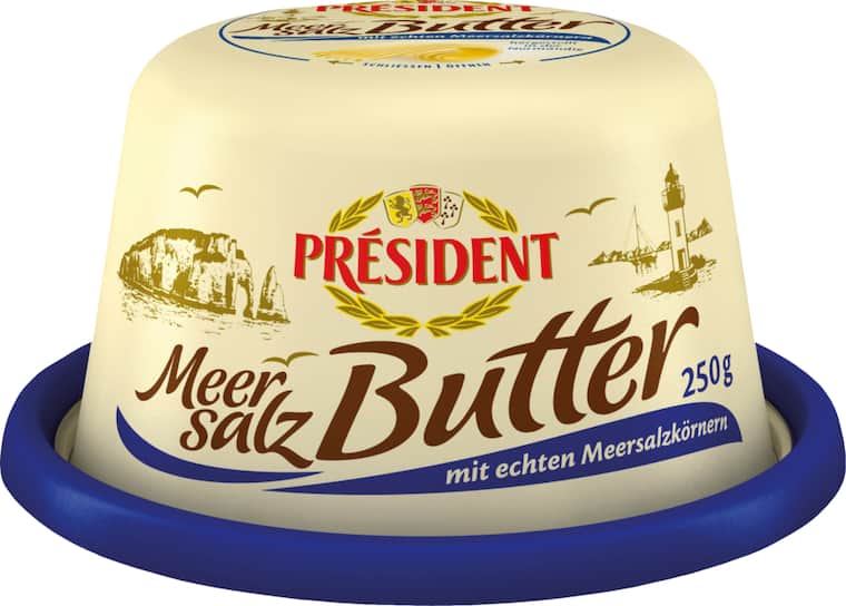 Président Meersalz-Butter