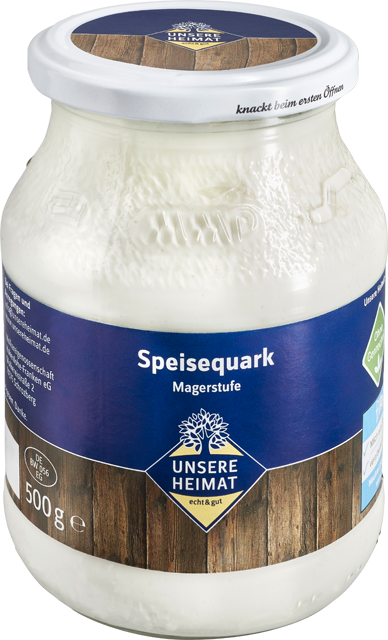Unsere Heimat – echt & gut Speisequark