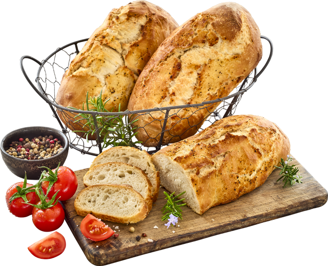 Für Brotpass: ¹Tiger Ciabatta