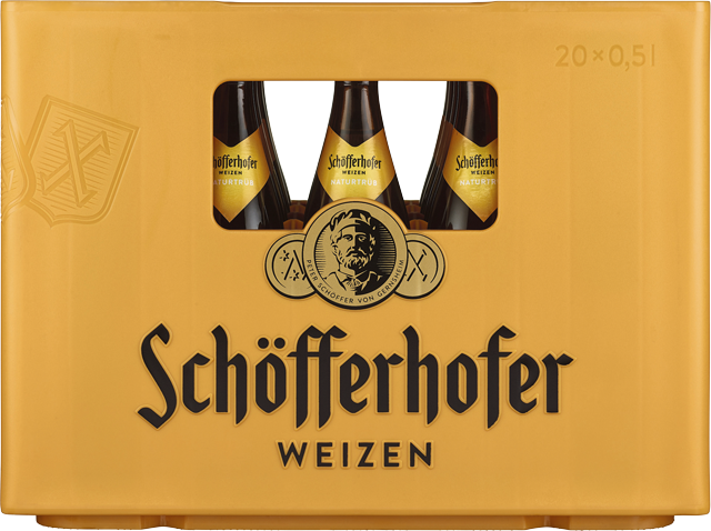 Schöfferhofer Weizen Naturtrüb auch Alkoholfrei 0,0%  