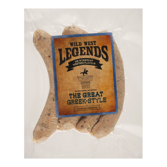 Wild West Legends The Great Greek-Style Bratwurst