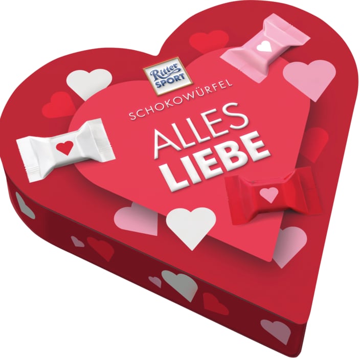 Ritter Sport Schokowürfel Alles Liebe
