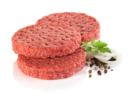 Burger Patties* frisch, vom Rind, mit Salz und Pfeffer gewürzt oder Cevapcici*
