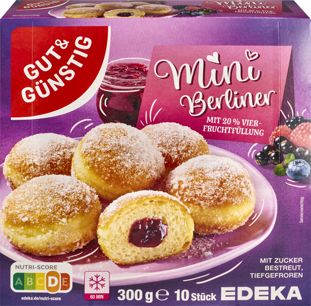 Gut & Günstig Mini Berliner 