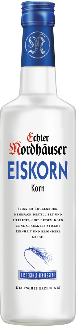 Echter Nordhäuser Eiskorn oder -vodka