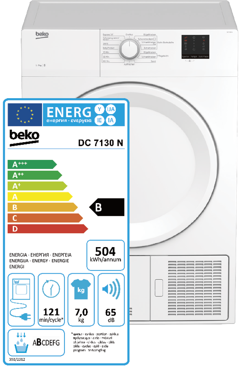 beko Kondenstrockner „DC 7130 N“