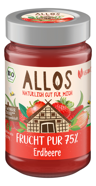 Bio Allos Frucht Pur Konfitüre