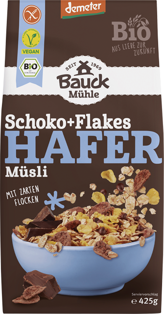 Demeter Bauck Mühle Bio Müsli 