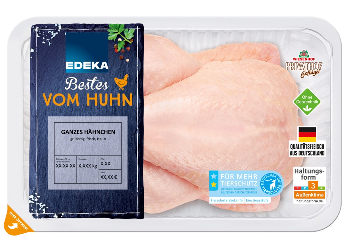 EDEKA Bestes vom Huhn Ganzes Hähnchen