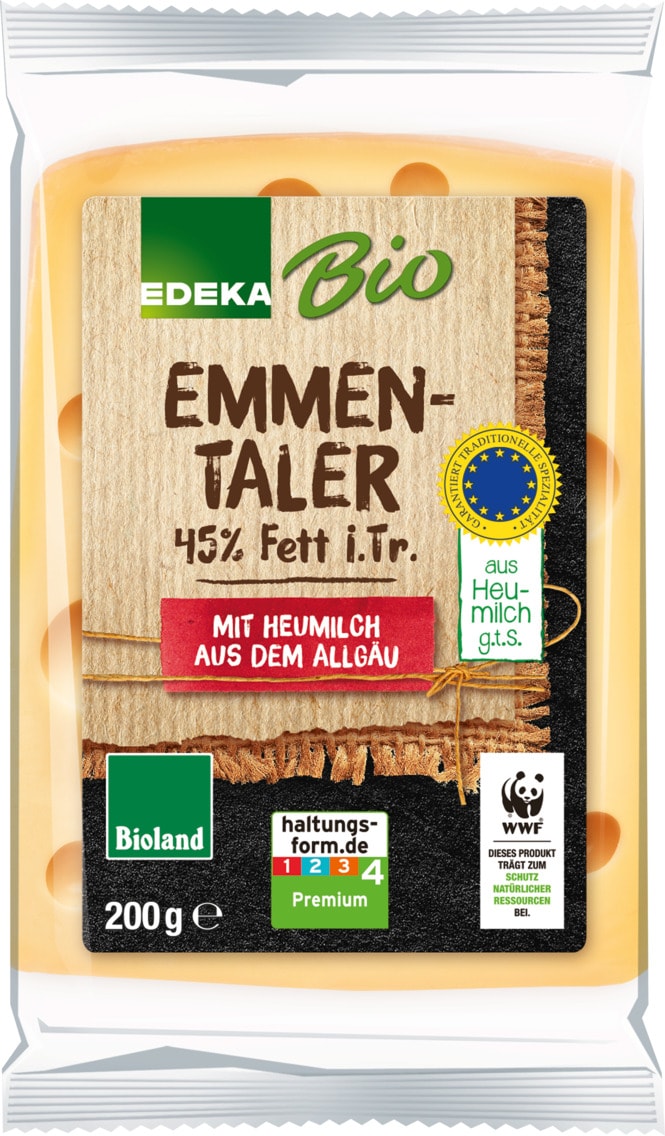 EDEKA Bio WWF Käsestücke