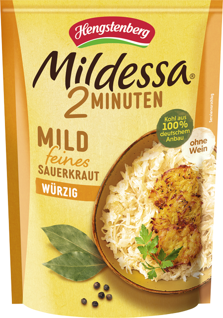 Hengstenberg Mildessa mildes Sauerkraut 