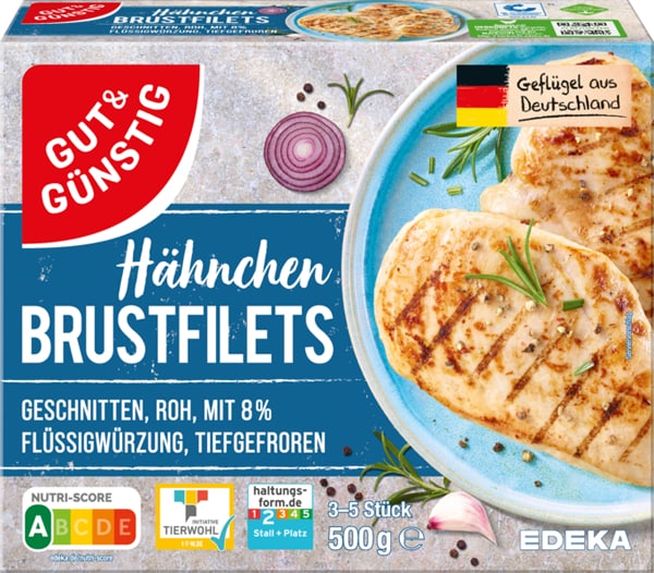 GUT&GÜNSTIG Hähnchenbrustfilets