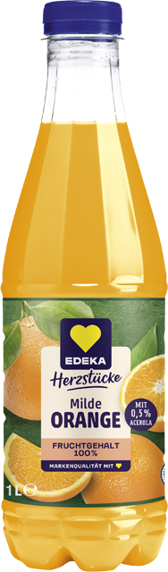 6 Flaschen: EDEKA Herzstücke Fruchtsaft oder Nektar