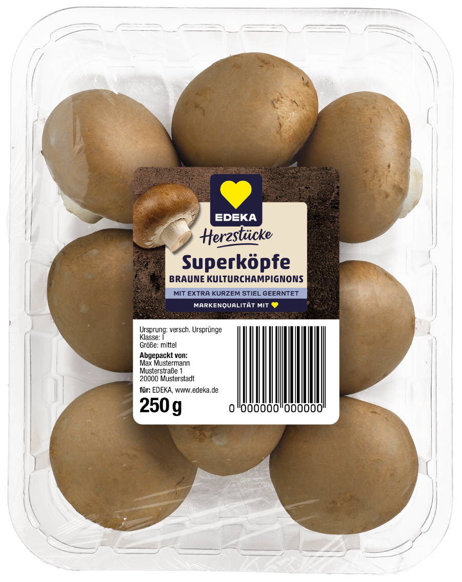 EDEKA Herzstücke Champignons