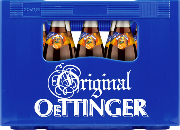 Original Oettinger Glorietta Cola-Mix* oder Limonade