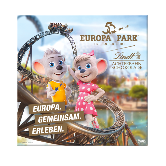 Lindt Pralines 50 Jahre Europa Park Edition 