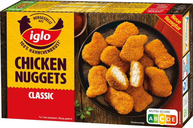 Iglo Chicken-Fertiggerichte