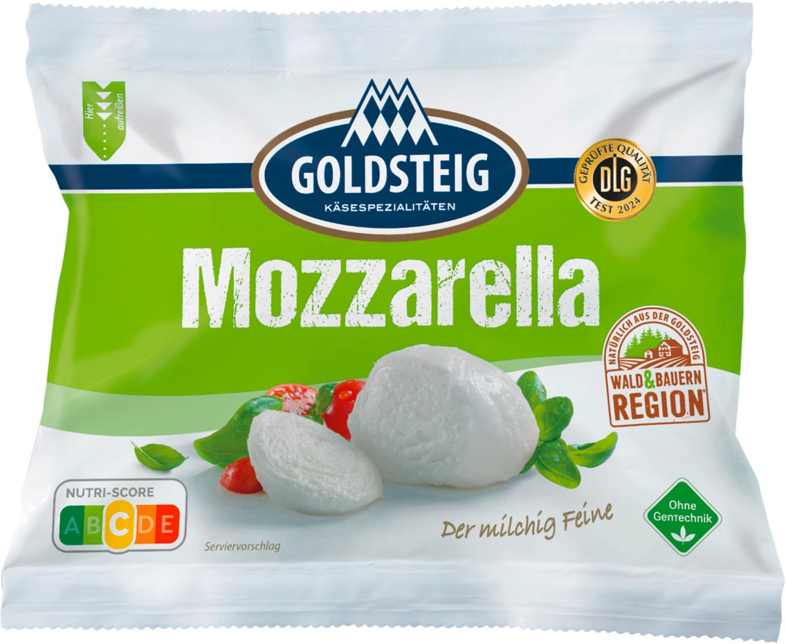 Goldsteig Mozzarella oder Protinella