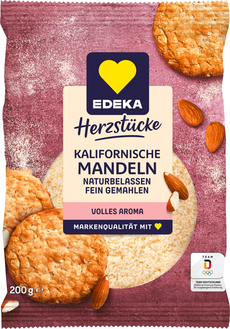 EDEKA Herzstücke Kalifornische Mandeln fein gemahlen 