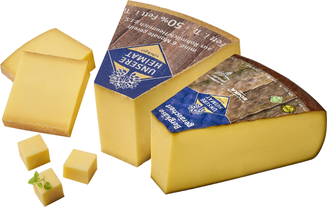 Unsere Heimat – echt & gut Allgäuer Bergkäse