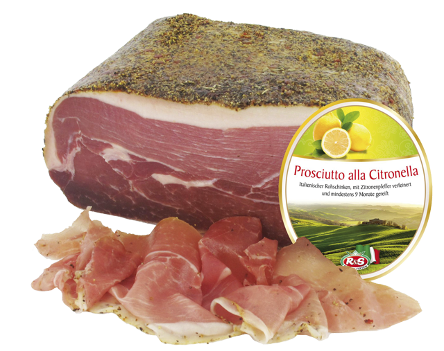 Italienischer Zitronen-Rohschinken Citrofino 