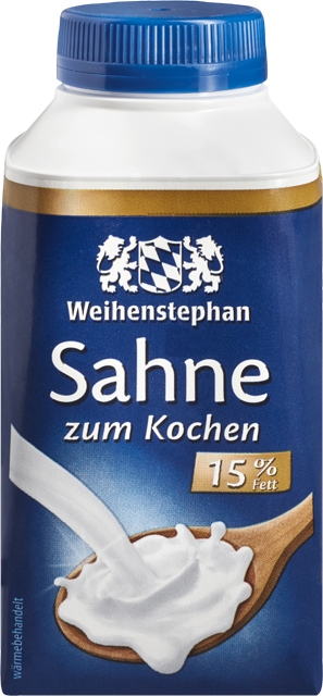 Mittwoch bis Samstag: Weihenstephan Sahne zum Kochen