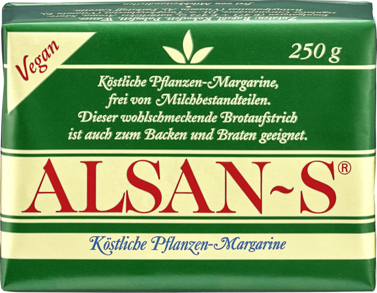 Alsan-S Pflanzen-Margarine