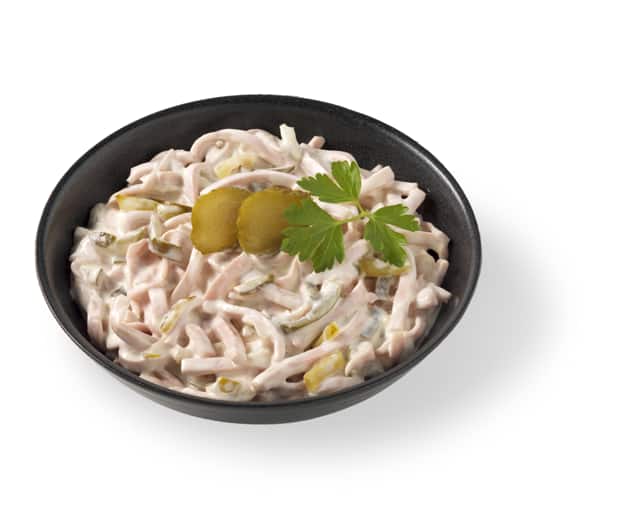 Würziger Fleischsalat 