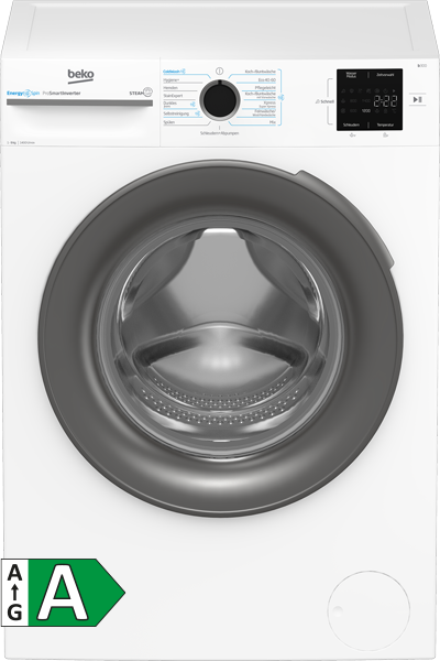 beko "BM3WFU4941W1" Waschmaschine