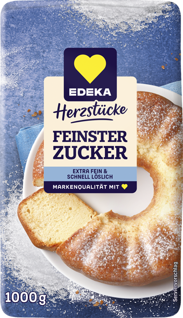 EDEKA Herzstücke feinster Zucker