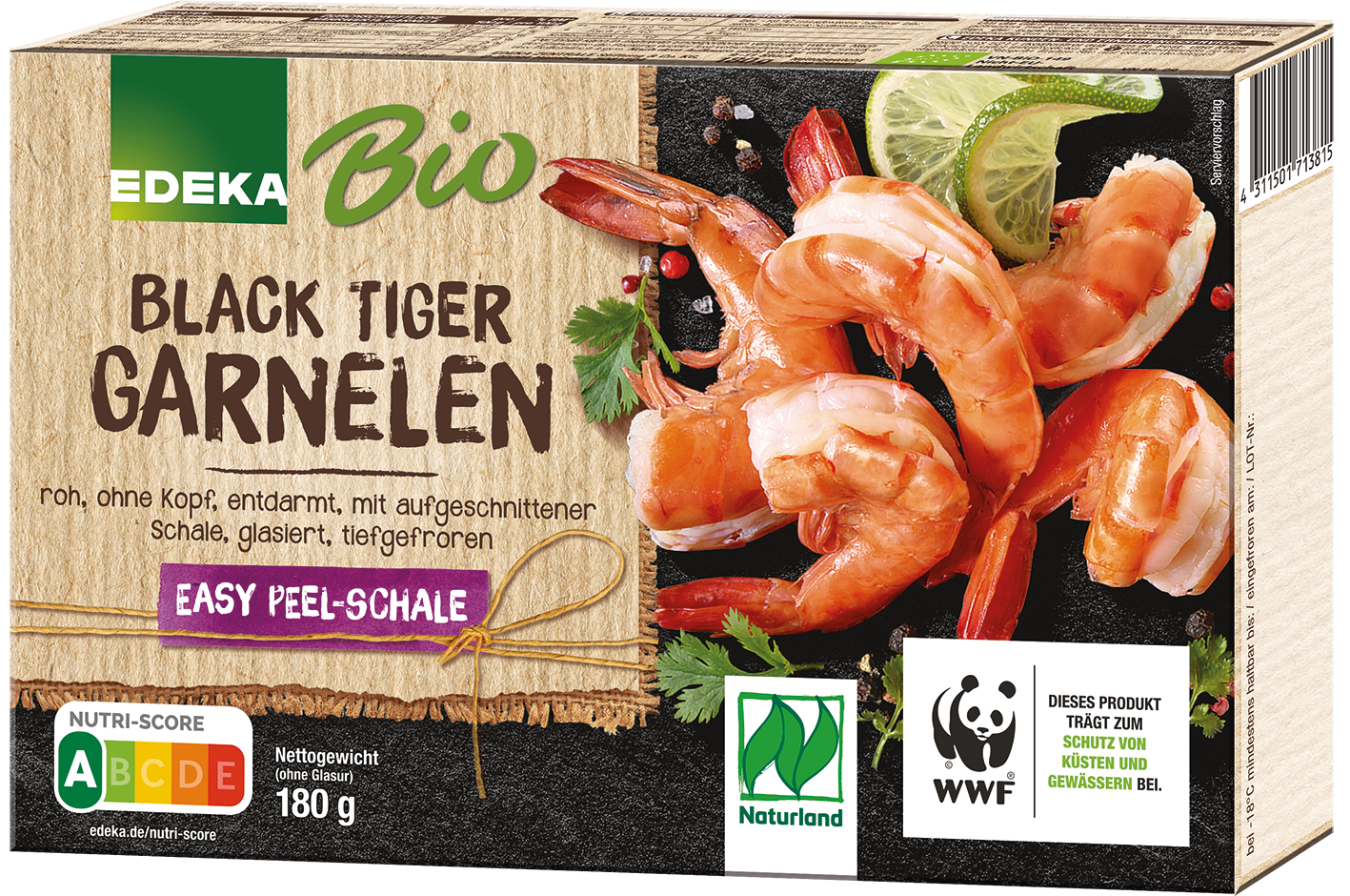 EDEKA Bio Black Tiger Garnelen